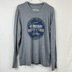 US Military‎ Endurance Sports Long Sleeve Tshirt Mens L Tall Boeing Triathlon